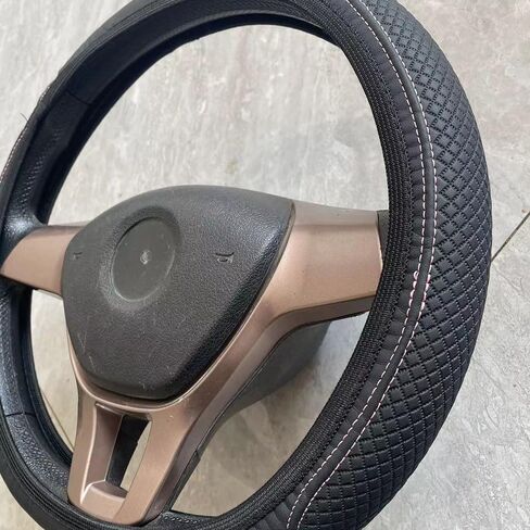 غطاء عجلة القيادة الرياضية من الألياف الدقيقة من البولي يوريثان، غطاء عجلة قيادة مريح مناسب لمعظم الموديلات in Saudi Arabia