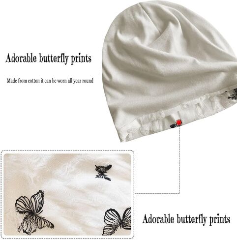 Women's Soft Thin Cotton Beanie with Ripped Details & Sparkling Rhinestones, Hipster Knit Hat for Men in Saudi Arabia