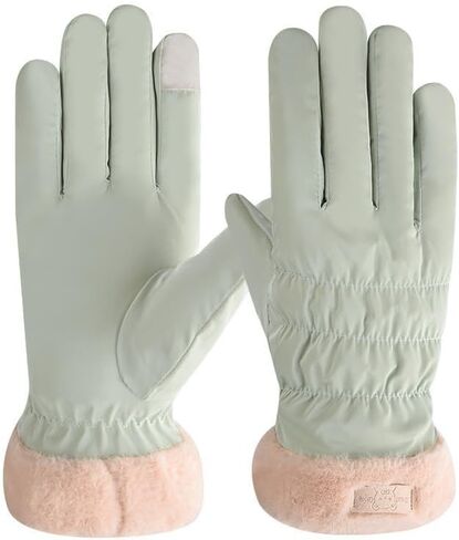 Thermal Winter Gloves for Women,Windproof Snow Gloves for Skiing Cycling Running Work in Saudi Arabia
