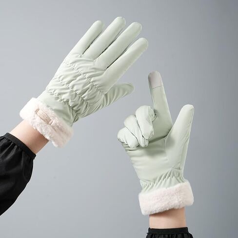 Thermal Winter Gloves for Women,Windproof Snow Gloves for Skiing Cycling Running Work in Saudi Arabia