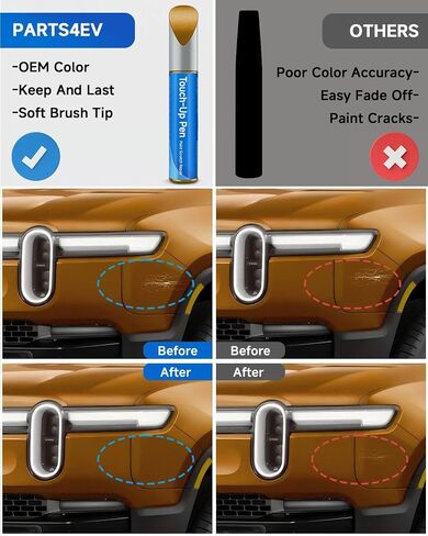 طلاء LA Silver (A1AL) متوافق مع إصلاح خدوش السيارة من Rivian Exact Match Touch Up Paint in Saudi Arabia