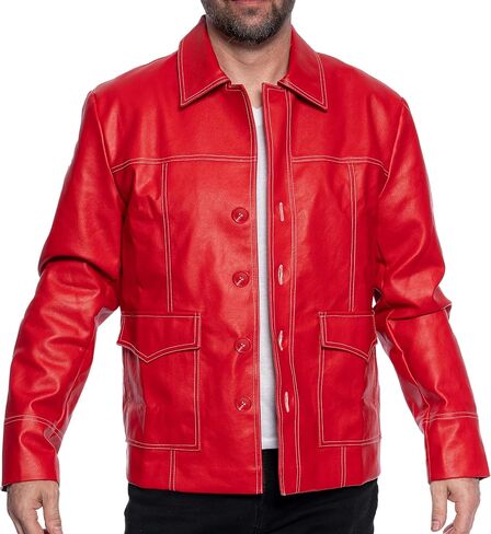 Fight Soap Tyler Leather Jacket Halloween Costume Fighter Cosplay in Saudi Arabia