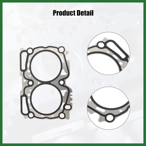 Motoforti 2pcs Cylinder Head Gasket No.11044AA670/11044AA670 for Subaru Forester 2006-2013 for Subaru WRX 2006-2014 Long-lasting in Saudi Arabia