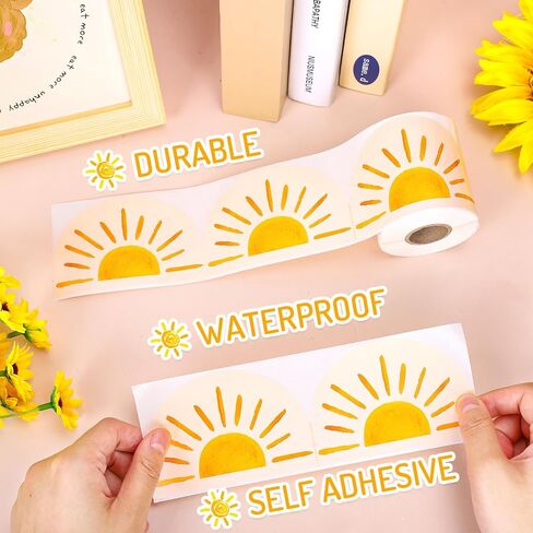 65.6Ft Boho Sun Bulletin Board Border Cute Sun Scalloped Die Cut Border Trim Roll for Home Classroom Summer Party Wall Decoration in Saudi Arabia