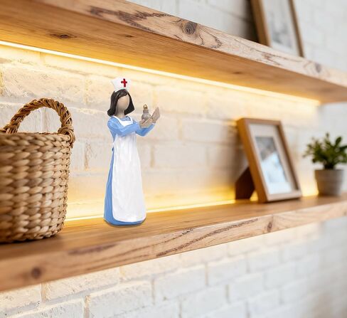 Mingzhang Nurse Gifts Figurine, Angels Female Nurse Collectible Statue for Office Desk Tabletop Decor, Gifts for Nurses, Women and Nurse Graduate, Nurses Week, Birthday, Christmas or Retirement in Kuwait