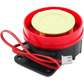 1PCS SFN-55 High Decibel 105dB 12V 3000Hz Passive Buzzer with Connector Alarm AC Anti-Theft Device(1PCS SFN-55 2P2.0) in Saudi Arabia