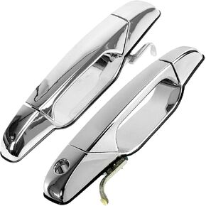 Exterior Chrome Door Handle Front Left Right Replacement for 2007-2013 Chevy Silverado Suburban Tahoe Avalanche GMC Sierra Yukon Cadillac Escalade Replaces 22738721 22738722 in Saudi Arabia