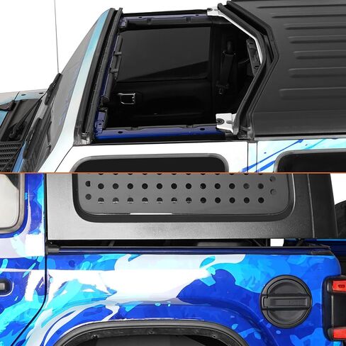 طقم ختم السقف الصلب من Hooke Road شرائط إغلاق مطاطية عازلة للصوت لـ 2007-2025 Jeep Wrangler JK JL Unlimited 4 أبواب و2020-2025 Jeep Gladiator JT in Saudi Arabia