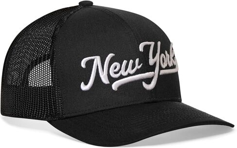 HAKA City & State Script Hat for Men & Women, Adjustable Baseball Cap, Mesh Snapback, Comfort-Fit Sweatband, Outdoor Golf Hat in Saudi Arabia