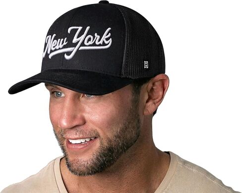 HAKA City & State Script Hat for Men & Women, Adjustable Baseball Cap, Mesh Snapback, Comfort-Fit Sweatband, Outdoor Golf Hat in Saudi Arabia