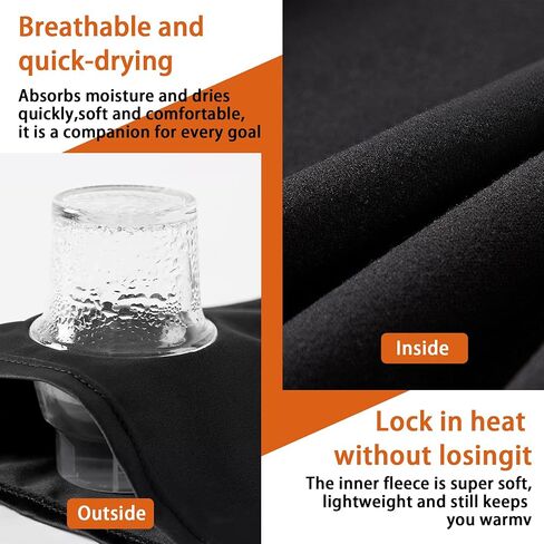Thermal Underwear for Men Long Johns Fleece Lined Base Layer Quick Dry for Cold Weather in Saudi Arabia