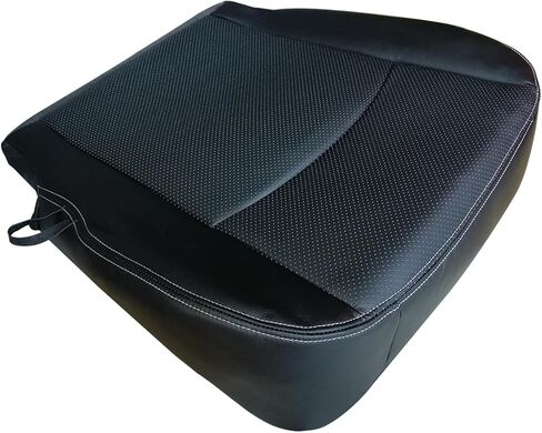 labwork Front Driver Side Bottom Black Artificial Leather Seat Cover Replacement for Ram 1500 2500 3500 Truck 2013-2018 in Saudi Arabia