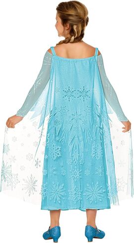 Spirit Halloween Frozen Kids Elsa Dress Costume | Officially licensed | Disney | Queen Elsa Outfit in Saudi Arabia