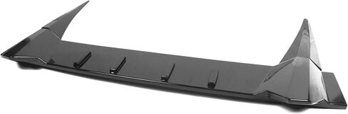 FREEMOTOR802 Rear Window Roof Spoiler Compatible with 2022-2025 Honda Civic 11th Gen 4-Door Sedan, Type R Carbon Fiber Print ABS Plastic Rear Window Visor Spoiler Wing in Saudi Arabia