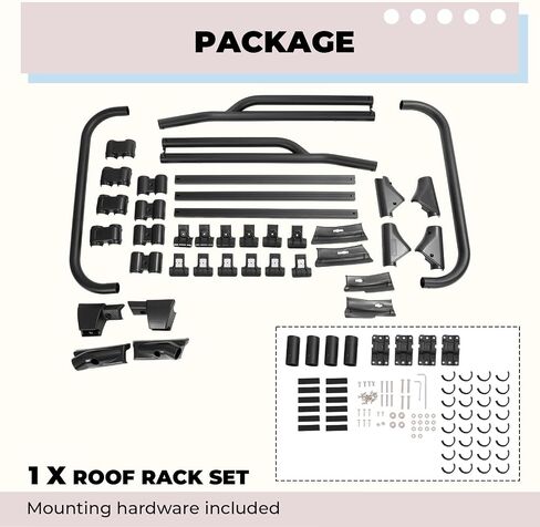 KUAFU Roof Rack Basket Compatible with 2019-2024 Toyota RAV4 Cross Bar Rail Top Cargo Luggage Carrier Basket Aluminum in Saudi Arabia