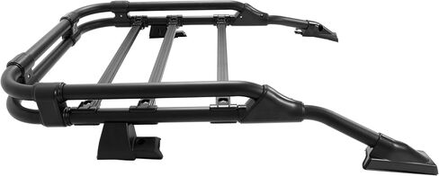 KUAFU Roof Rack Basket Compatible with 2019-2024 Toyota RAV4 Cross Bar Rail Top Cargo Luggage Carrier Basket Aluminum in Saudi Arabia