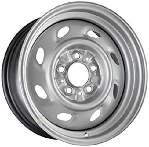 Steel Wheel - Silver - 8 Oval Hole - 15 x 6 Inch - 5 Lug - Compatible with 1993-2009 Ford Ranger 4WD / RWD in Saudi Arabia