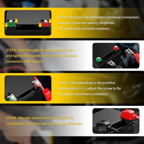 500A High Current Battery Disconnect Switch, 12-36V Battery Cut Off Switch with Lock-Out Plate,Replace 20247,Truck,RV,Marine Boat,Vehicle,Yacht,Tractor in Kuwait