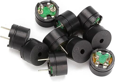 10PCS Passive Buzzer AC 12MMx8.5MM 12085 42R Resistance 3V 5V 9V 12V in Common Use Mini Piezo Buzzers in Saudi Arabia