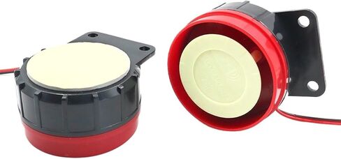 1PCS SFN-55 High Decibel 105dB 12V 3000Hz Passive Buzzer with Connector Alarm AC Anti-Theft Device(1PCS SFN-55 2P2.0) in Saudi Arabia