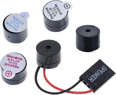10PCS Active Buzzer 3V/5V/12V/16R TMB12A03 TMB12A05 TMB12A12 Magnetic Long Continous Beep Tone 12095 12 * 9.5mm Mini Speaker(Mini Plug Speaker) in Saudi Arabia