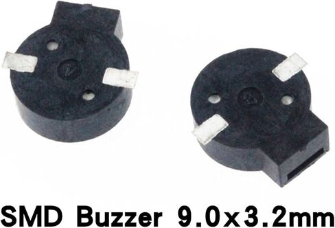 5pcs SMD Buzzer 9032 Dimension 9.0x3.2mm Passive Sound Generator 3.6v Environmental Side-Sounding Buzzer in Saudi Arabia