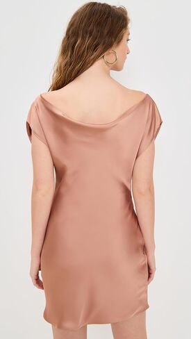 Norma Kamali Women's Cap Sleeve Maria Mini Dress in Saudi Arabia