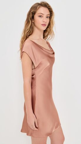 Norma Kamali Women's Cap Sleeve Maria Mini Dress in Saudi Arabia