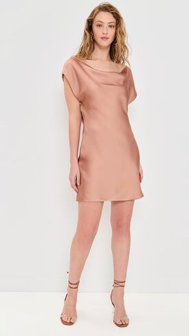 Norma Kamali Women's Cap Sleeve Maria Mini Dress in Saudi Arabia