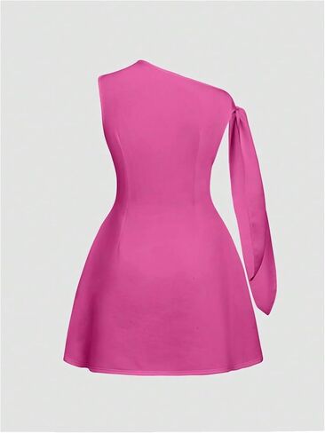 SOLY HUX Women's Mini Dress Off The Shoulder Sleeveless Tie Shoulder A Line Flared Party Dresses in Saudi Arabia