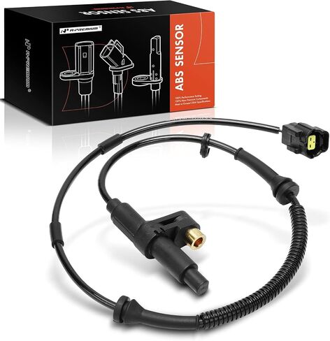 A-Premium ABS Wheel Speed Sensor Compatible with Chevrolet Models - Spark 2012-2022, Matiz 2012-2015 - Rear Driver and Passenger Side, 2-PC Set, Replace# 96456816 in Saudi Arabia
