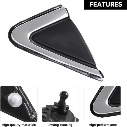 Passenger Side Corner Mirror Trim Finisher Mirror Flag Cover for Nissan Sentra 2013-2019 | Right Side | Replaces 96318-3SG0A in Saudi Arabia