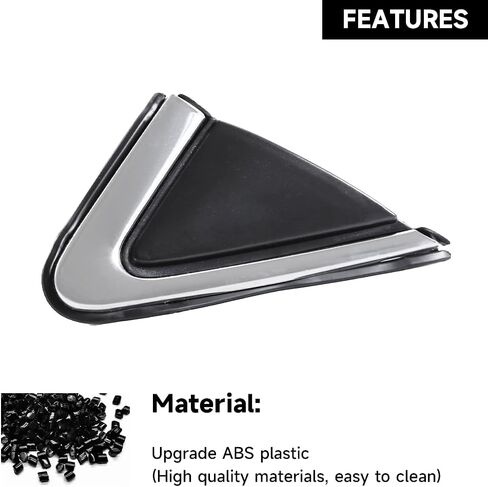Passenger Side Corner Mirror Trim Finisher Mirror Flag Cover for Nissan Sentra 2013-2019 | Right Side | Replaces 96318-3SG0A in Saudi Arabia