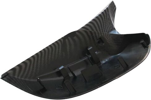 أغطية مرايا AUCERAMIC تناسب 2014-2020 Infiniti Q50 Sedan 2015-2020 Q60 Q70 QX30 استبدال قبعات مرآة الرؤية الجانبية (أسود لامع) in Kuwait