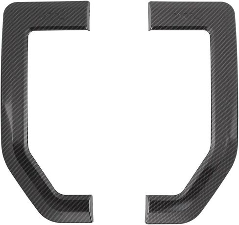 Linskip Fender Side Emblem Trim Compatible with 2017-2022 Ford F250/F350/F450/F550 XL, Fender Badges Cover, Enterior Accessories(Black Carbon) in Saudi Arabia