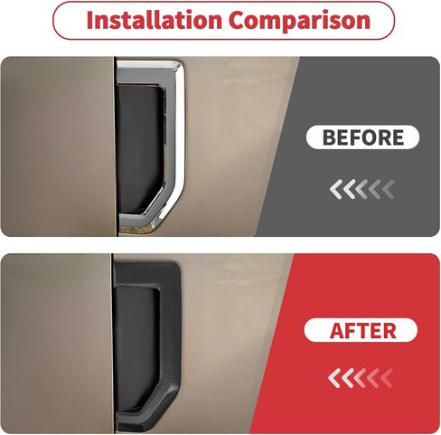 Linskip Fender Side Emblem Trim Compatible with 2017-2022 Ford F250/F350/F450/F550 XL, Fender Badges Cover, Enterior Accessories(Black Carbon) in Saudi Arabia