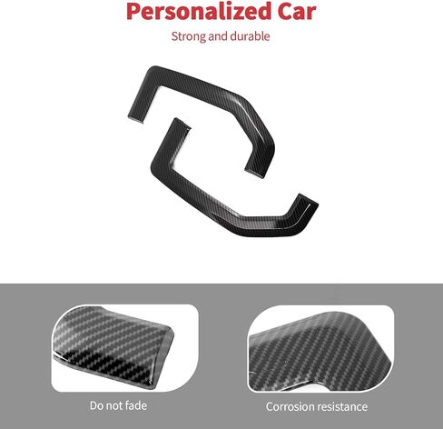 Linskip Fender Side Emblem Trim Compatible with 2017-2022 Ford F250/F350/F450/F550 XL, Fender Badges Cover, Enterior Accessories(Black Carbon) in Saudi Arabia