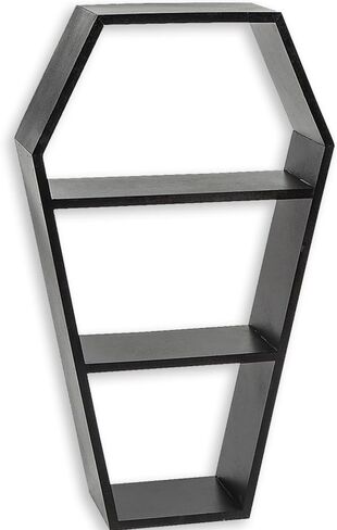 Coffin-Shaped 2-Shelf Halloween Decoration in Saudi Arabia