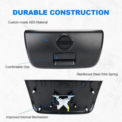 JDMON Black Tailgate Door Handle & Bezel w/o Keyhole Replacement for Nissan Frontier 2001-2004 Exterior Liftgate Handle Rear Lift Gate Latch Handle Replacement for 90606VK00A 90606-VK00A in Saudi Arabia