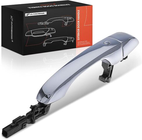 A-Premium Front Right Passenger Side Exterior Door Handle with Power Button Compatible with Dodge Journey 2011-2019 & Chrysler 300 2011-2022, Chrome, Replace# 4589855AF in Saudi Arabia