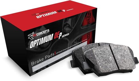 R1 Concepts Rear Optimum Oep Brake Pads| Rubber Steel Rubber Shims Included| Automotive Replacement Brake Pads| Fits 2021-2023 Lexus ES250; 2019-2023 Lexus ES300h, ES350, UX250h in Saudi Arabia