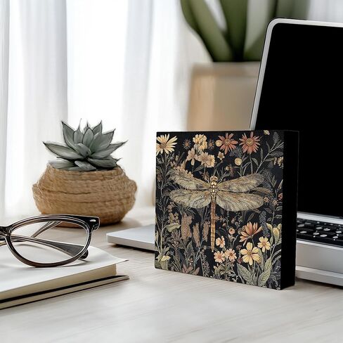 لافتة ديكور للطاولة المنزلية على شكل زرافة مزخرفة مرحة، تغني ديكور الزرافة، هدايا الزرافة للنساء والأطفال، 5 × 5 بوصة in Kuwait