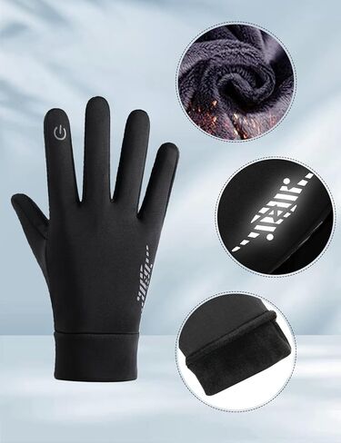 Winter Warm Gloves for Men and Women, Touchscreen Compatible, Ideal for Sports, Skiing, Cycling, Hiking, and Outdoor Adventures, Ultimate Cold Weather Companion in Saudi Arabia