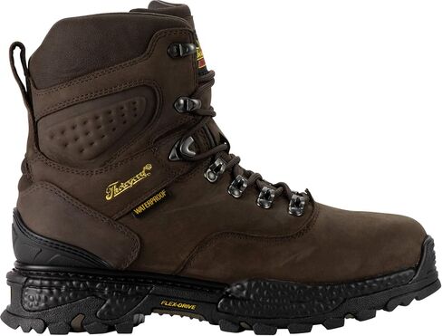 أحذية Thorogood Infinity FD Series 7 بوصات للصيد والمشي لمسافات طويلة مقاومة للماء للرجال مع جلد محبب بالكامل، وبطانة ماصة للرطوبة، ونعل خارجي مضاد للتعب in Kuwait