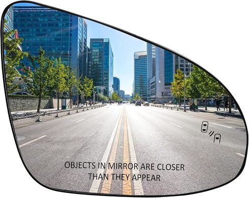 Driver Side Mirror Replacement for Toyota Camry 2012-2017, Avalon 2013-2018 Hybrid - Left Side Mirror Glass, Rear View Mirrors Glass with Power Heated & Blind Spot in Saudi Arabia