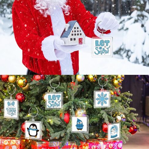 24 Pcs Acrylic Fall Keychains Crafts Color Your Own Fall Keychains Bulk DIY Fall Paper Crafts Kit Fall Gifts for Fall Thanksgiving Party Favor Gifts Activities, 12 Styles in Kuwait