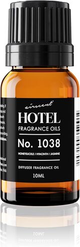 AirScent Hotel Diffuser Oil Inspired by The Bellagio Spa Scent - Premium Fragrance Oil No. 1038 for Ultrasonic and Waterless Diffusers and Crafting - 10 mL, 0.34 fl oz Glass Bottle with Dropper in Kuwait