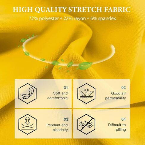 VIAOLI Women's Scrub Top & Jogger Pant with Yoga Waistband 10 Pocket Uniforms Solid Stretch Scrub Set Nursing in Kuwait