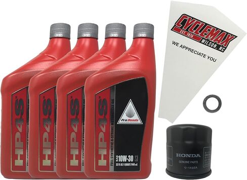 Full Synthetic Oil Change Kit compatible with 2004-2019 Honda CBR 1000 RR in Saudi Arabia