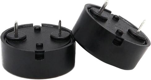 10pcs 1707 Passive Piezoelectric Buzzer Alarm Dimension17x7MM Drive Frequency 4000HZ Buzzer in Saudi Arabia